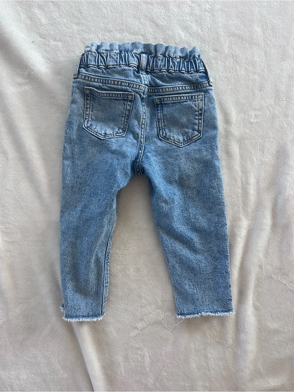 Baby Gap Light Wash Just Like Mom Jean with Paper-bag Waist